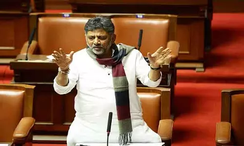 बीजेपी शासित राज्यों में नया कानून लागू करना असंभव है; D.K. Shivakumar बीजेपी शासित राज्यों में नया कानून लागू करना असंभव है; D.K. Shivakumar