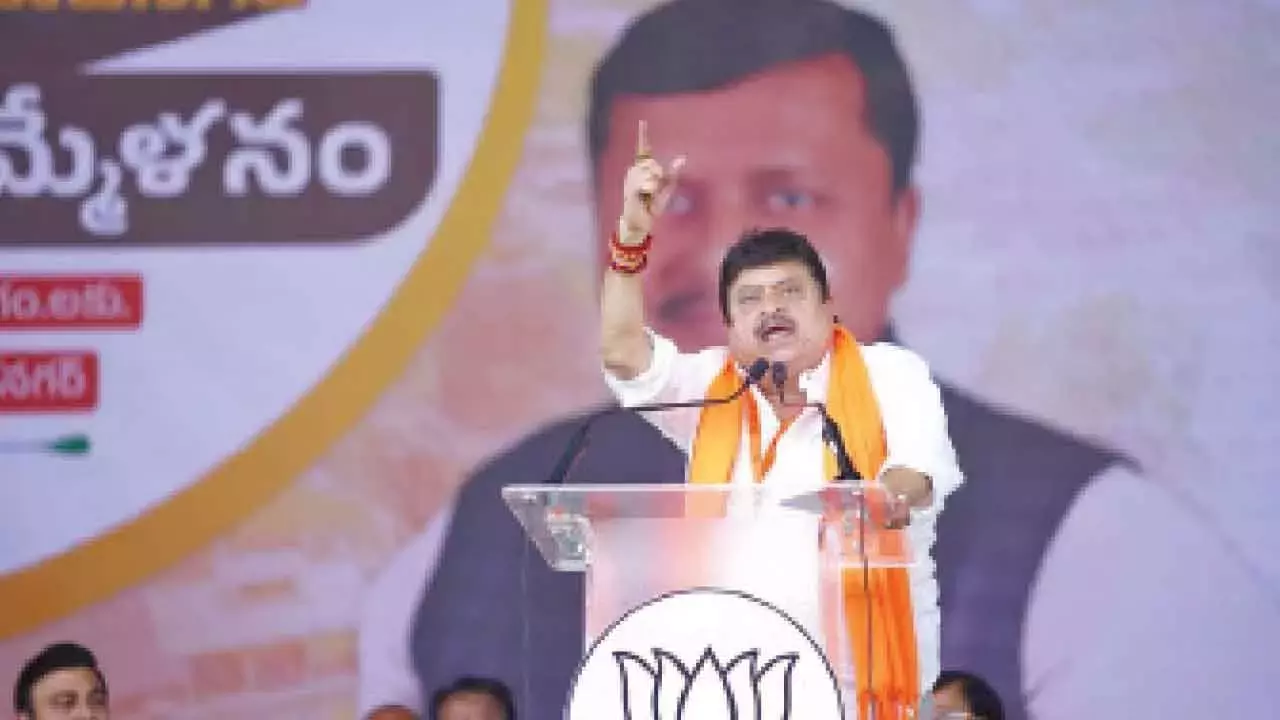 कांग्रेस धार्मिक राजनीति कर रही है, बीजेपी नहीं: रामचंदर राव कांग्रेस धार्मिक राजनीति कर रही है, बीजेपी नहीं: रामचंदर राव