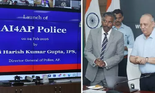 Andhra पुलिस ने ‘AI4AP’ पायलट प्रोजेक्ट लॉन्च करके एक नए युग की शुरुआत की Andhra पुलिस ने ‘AI4AP’ पायलट प्रोजेक्ट लॉन्च करके एक नए युग की शुरुआत की