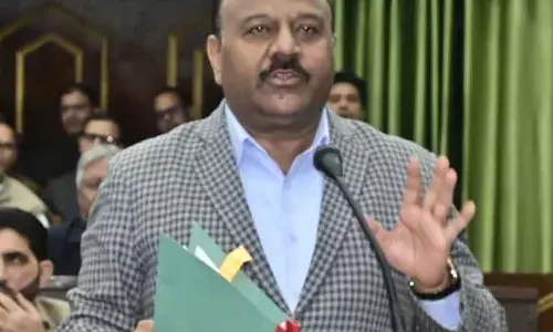 जम्मू-कश्मीर विधानसभा में चौथे तवी पुल को लेकर जुबानी जंग