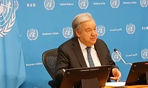 UN प्रमुख गुटेरेस ने ग्लोबल AI प्रयासों में भारत के नेतृत्व की तारीफ़ की UN प्रमुख गुटेरेस ने ग्लोबल AI प्रयासों में भारत के नेतृत्व की तारीफ़ की