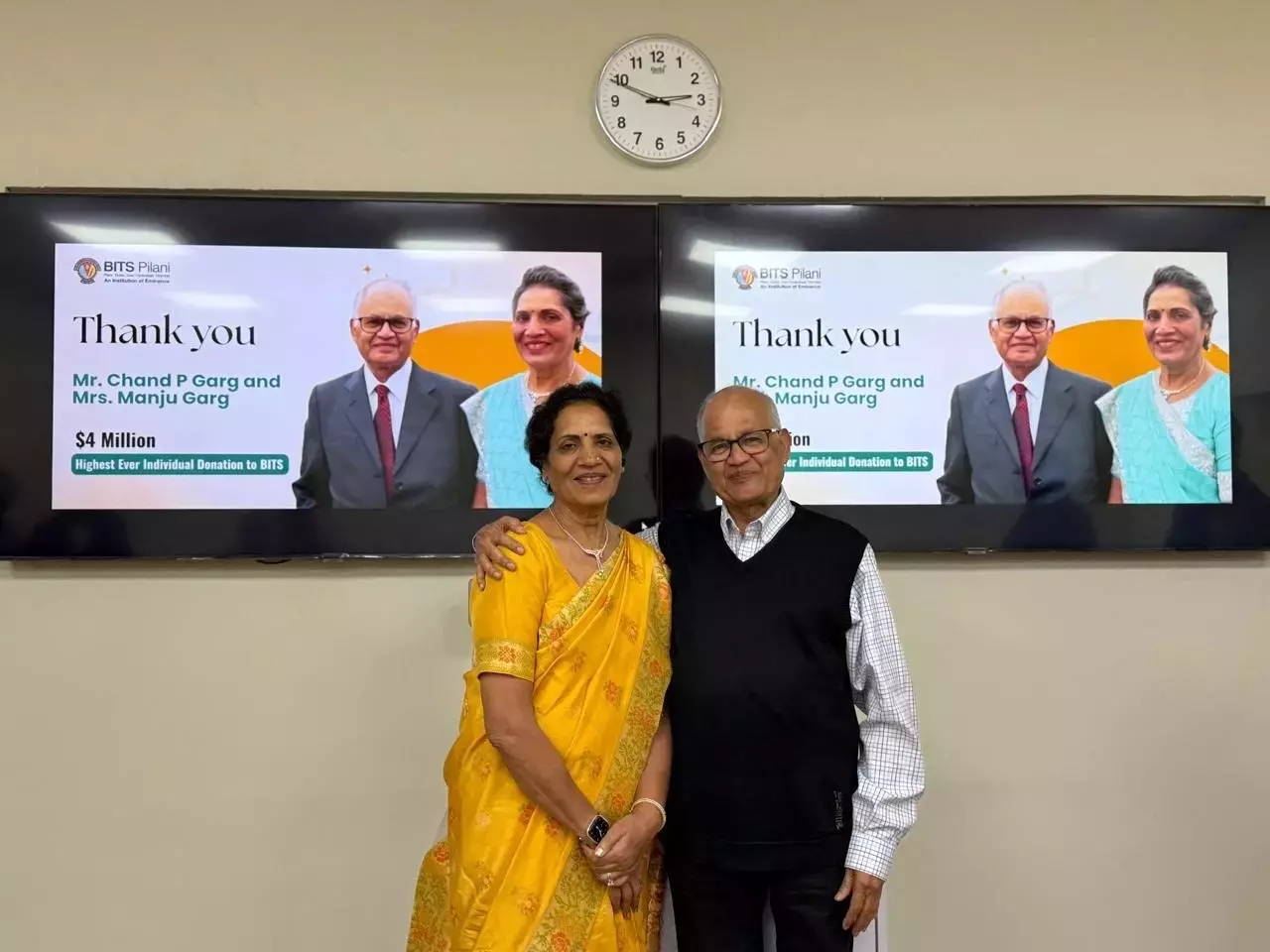 BITS पिलानी के एक पूर्व छात्र ने स्टूडेंट स्कॉलरशिप के लिए 4 मिलियन अमेरिकी डॉलर दान किए BITS पिलानी के एक पूर्व छात्र ने स्टूडेंट स्कॉलरशिप के लिए 4 मिलियन अमेरिकी डॉलर दान किए