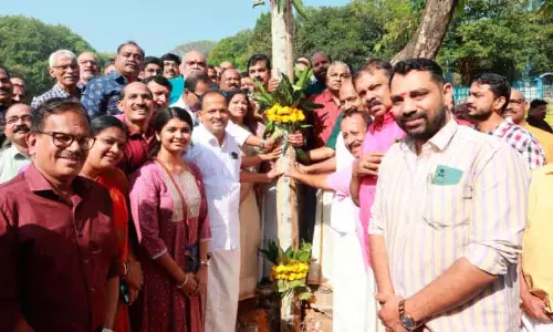 पंडाल में पैदल परेड की गई; Thrissur पूरम प्रदर्शनी 20 मार्च से पंडाल में पैदल परेड की गई; Thrissur पूरम प्रदर्शनी 20 मार्च से