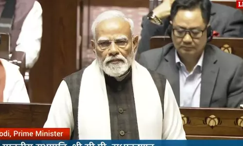 पीएम मोदी का संबोधन LIVE, राज्यसभा में बोल रहे पीएम मोदी का संबोधन LIVE, राज्यसभा में बोल रहे