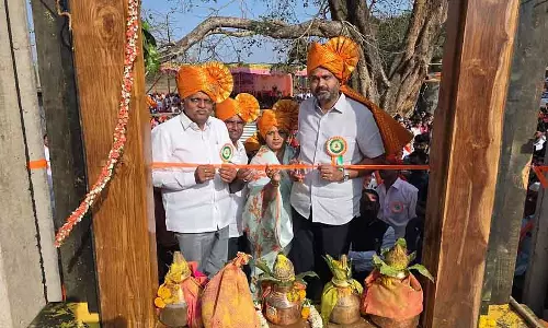 Belgaum : विभिन्न कार्यों के लिए भूमि पूजन Belgaum : विभिन्न कार्यों के लिए भूमि पूजन