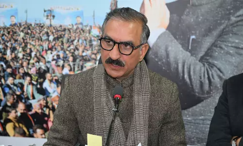 Sukhu बोले, राजस्व घाटे के कारण अनुदान कटौती से हिमाचल की अर्थव्यवस्था प्रभावित होगी Sukhu बोले, राजस्व घाटे के कारण अनुदान कटौती से हिमाचल की अर्थव्यवस्था प्रभावित होगी