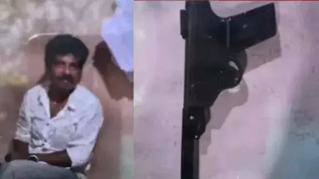 Kerala: अस्पताल में मरीज़ ने एयर गन से स्टाफ को धमकाया, हिरासत में लिया गया Kerala: अस्पताल में मरीज़ ने एयर गन से स्टाफ को धमकाया, हिरासत में लिया गया