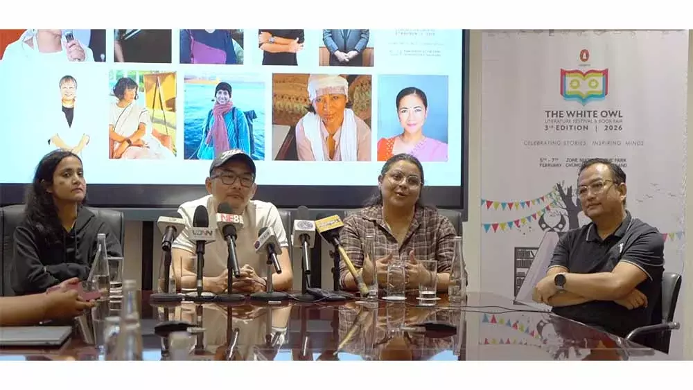 Nagaland : व्हाइट आउल लिटरेचर फेस्टिवल की शुरुआत समावेशिता पर फोकस के साथ हुई Nagaland : व्हाइट आउल लिटरेचर फेस्टिवल की शुरुआत समावेशिता पर फोकस के साथ हुई
