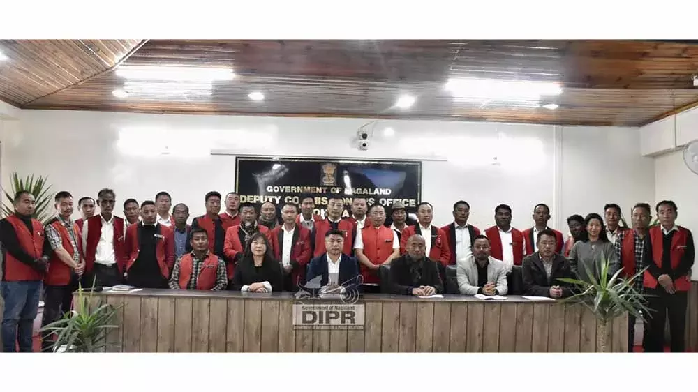 Nagaland : जजों से बिना किसी डर के फैसले सुनाने की अपील की गई Nagaland : जजों से बिना किसी डर के फैसले सुनाने की अपील की गई
