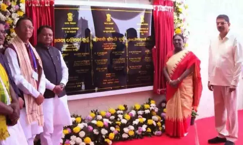 इंफ्रास्ट्रक्चर प्रोजेक्ट्स के लिए Mayurbhanj में राष्ट्रपति ने किया शिलान्यास