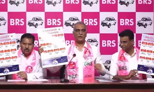 Harish Rao ने सीएम रेवंत रेड्डी के शासन की आलोचना की Harish Rao ने सीएम रेवंत रेड्डी के शासन की आलोचना की