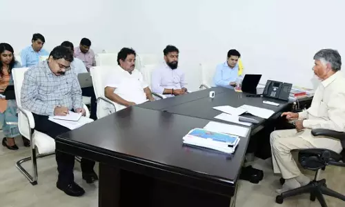 Chandrababu ने असंगठित मजदूरों के लिए कल्याणकारी योजनाओं की घोषणा की Chandrababu ने असंगठित मजदूरों के लिए कल्याणकारी योजनाओं की घोषणा की