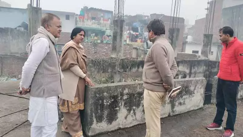 Yamunanagar मेयर ने भगवान परशुराम पार्क के नवीनीकरण कार्य का निरीक्षण किया Yamunanagar मेयर ने भगवान परशुराम पार्क के नवीनीकरण कार्य का निरीक्षण किया