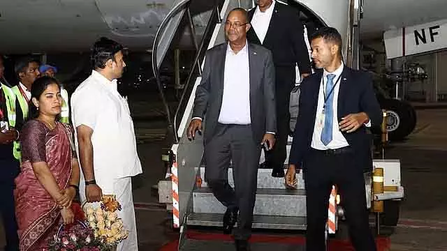 Seychelles के राष्ट्रपति चेन्नई में : भारत की पहली यात्रा Seychelles के राष्ट्रपति चेन्नई में : भारत की पहली यात्रा
