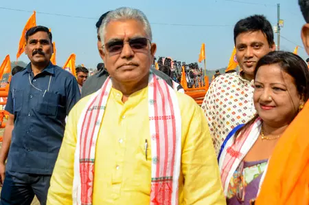 एसआईआर विवाद: भाजपा नेता दिलीप घोष बोले- कोर्ट की कुछ भी राय हो, ममता बनर्जी उसे मानने वाली नहीं एसआईआर विवाद: भाजपा नेता दिलीप घोष बोले- कोर्ट की कुछ भी राय हो, ममता बनर्जी उसे मानने वाली नहीं