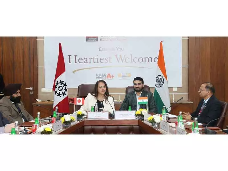 India-Canada संबंधों पर रणनीतिक मोड़, राजन साहनी ने चंडीगढ़ यूनिवर्सिटी में कहा India-Canada संबंधों पर रणनीतिक मोड़, राजन साहनी ने चंडीगढ़ यूनिवर्सिटी में कहा