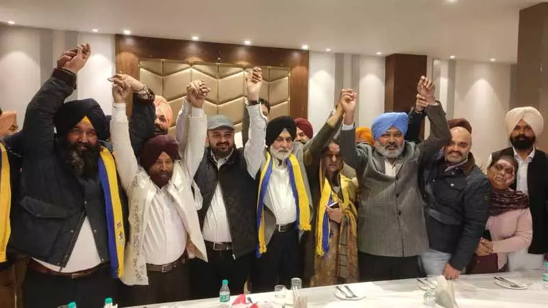Mandi Gobindgarh में टकसाली अकाली नेता आप में शामिल हुए Mandi Gobindgarh में टकसाली अकाली नेता आप में शामिल हुए