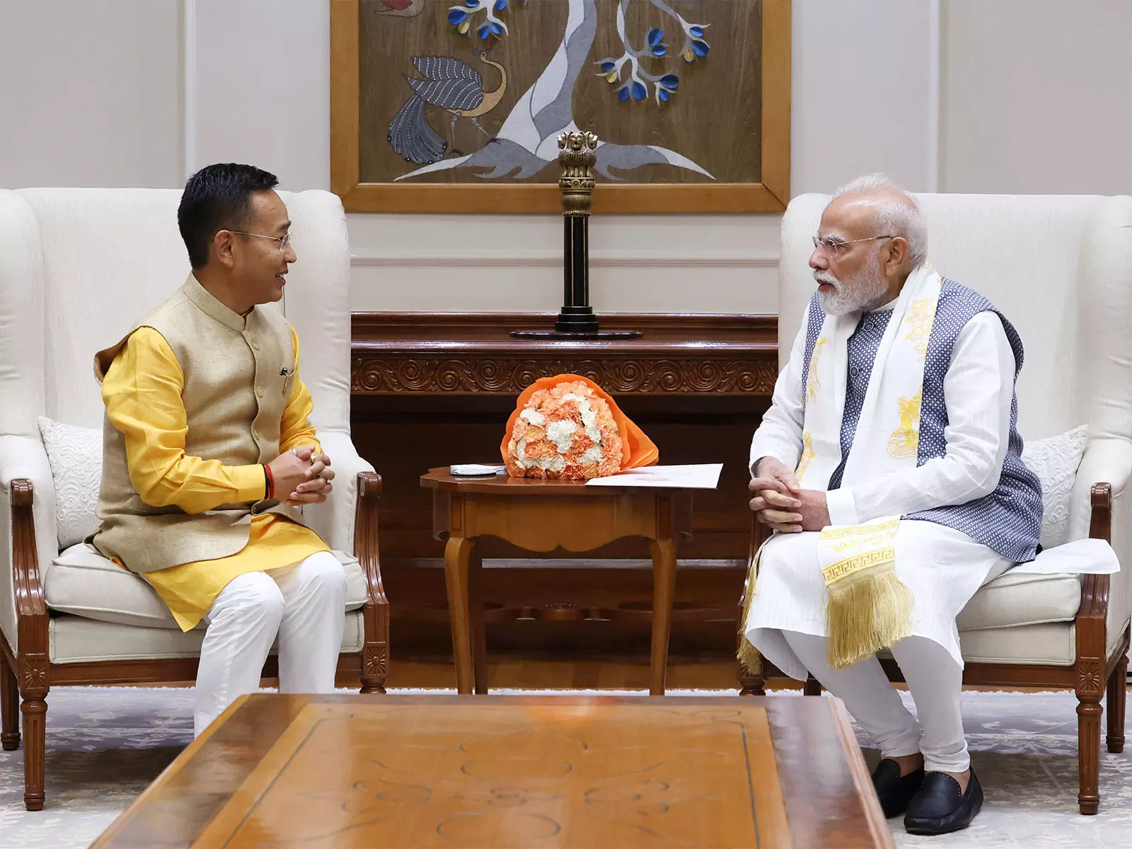 PM नरेंद्र मोदी ने सिक्किम के मुख्यमंत्री प्रेम सिंह तमांग को जन्मदिन की शुभकामनाएं दीं PM नरेंद्र मोदी ने सिक्किम के मुख्यमंत्री प्रेम सिंह तमांग को जन्मदिन की शुभकामनाएं दीं