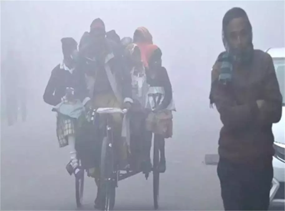 Jalandhar: पंजाब में मौसम की मार, कोहरे ने बढ़ाई छात्रों की मुश्किल Jalandhar: पंजाब में मौसम की मार, कोहरे ने बढ़ाई छात्रों की मुश्किल