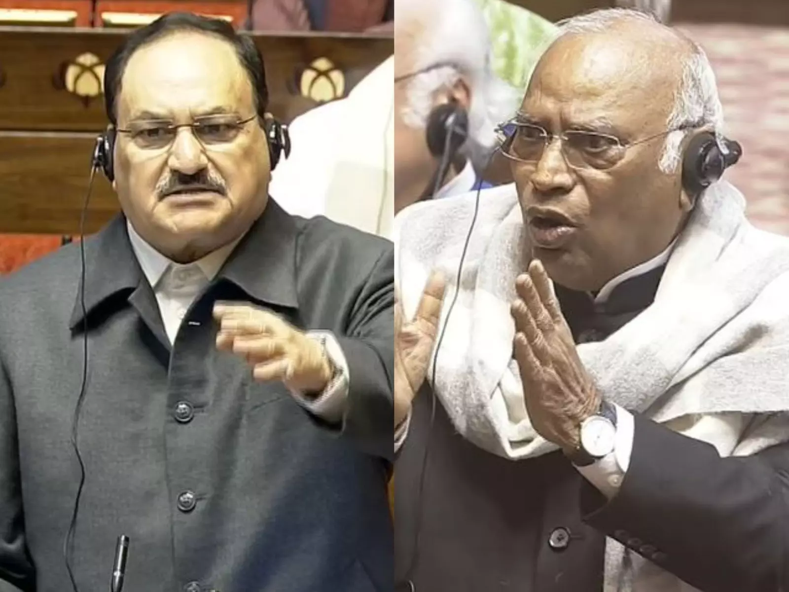खुजली बनाम मासूम बच्चे की बंधक: Kharge, नड्डा ने राज्यसभा में तीखी टिप्पणियों का आदान-प्रदान किया खुजली बनाम मासूम बच्चे की बंधक: Kharge, नड्डा ने राज्यसभा में तीखी टिप्पणियों का आदान-प्रदान किया