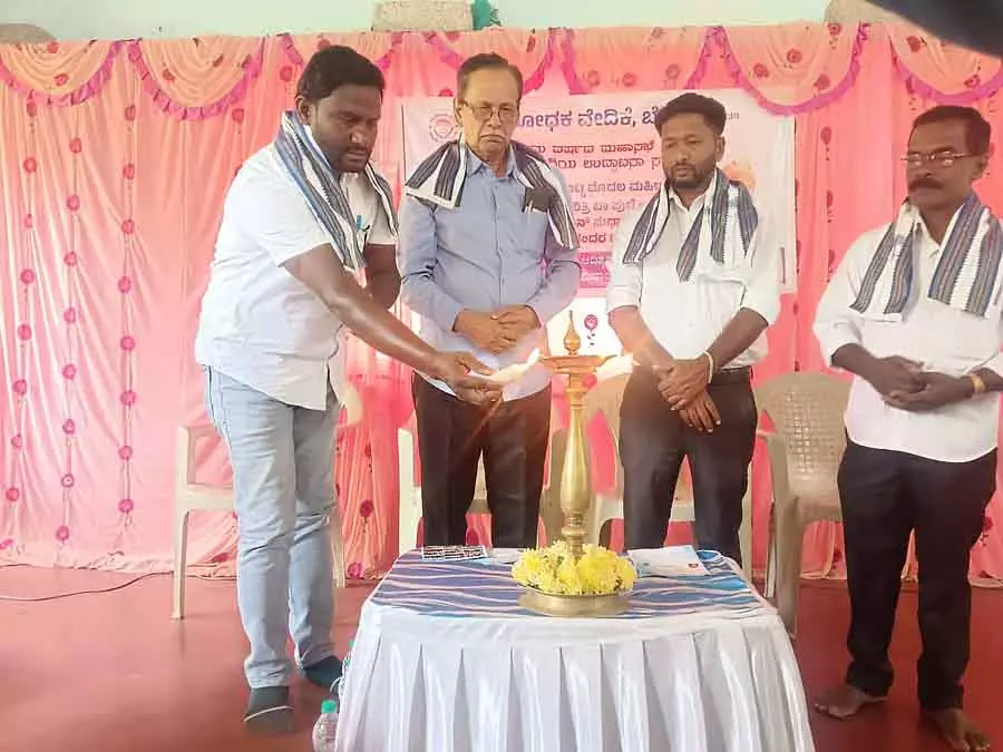 भूमिहीन लोगों को संघर्ष के ज़रिए अपने अधिकार मिलने चाहिए: K. Somnath Nayak भूमिहीन लोगों को संघर्ष के ज़रिए अपने अधिकार मिलने चाहिए: K. Somnath Nayak