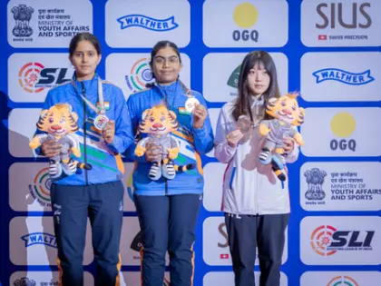 एशियाई राइफल/पिस्टल शूटिंग: भारत ने मेडल तालिका में किया धमाका एशियाई राइफल/पिस्टल शूटिंग: भारत ने मेडल तालिका में किया धमाका