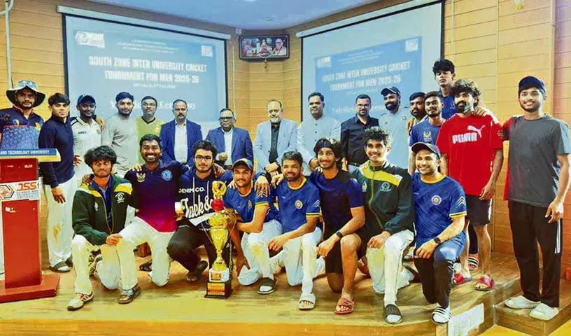 उस्मानिया यूनिवर्सिटी ने साउथ ज़ोन इंटर-यूनिवर्सिटी क्रिकेट चैंपियनशिप जीती