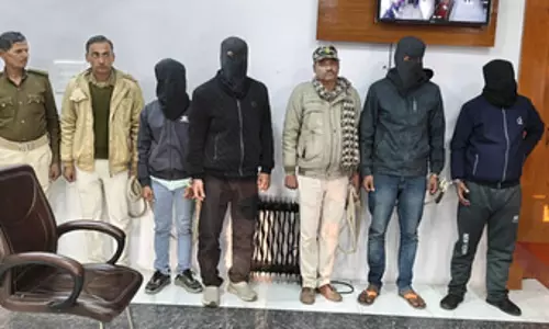 अंतरराष्ट्रीय लिंक वाले साइबर फ्रॉड गैंग का भंडाफोड़, चार गिरफ्तार अंतरराष्ट्रीय लिंक वाले साइबर फ्रॉड गैंग का भंडाफोड़, चार गिरफ्तार