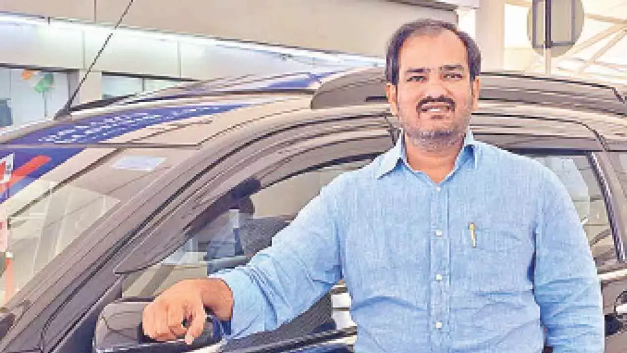 Telangana: गिग वर्कर्स ने को-ऑप सेक्टर में ‘भारत टैक्सी’ के लॉन्च का स्वागत किया Telangana: गिग वर्कर्स ने को-ऑप सेक्टर में ‘भारत टैक्सी’ के लॉन्च का स्वागत किया