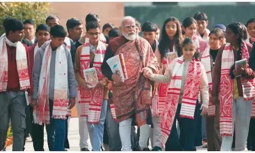 प्रधानमंत्री हूं, फिर भी लोग मुझे अलग-अलग तरीके से काम करने के लिए कहते हैं, पीएम मोदी ने छात्रों को दिया अध्ययन मंत्र
