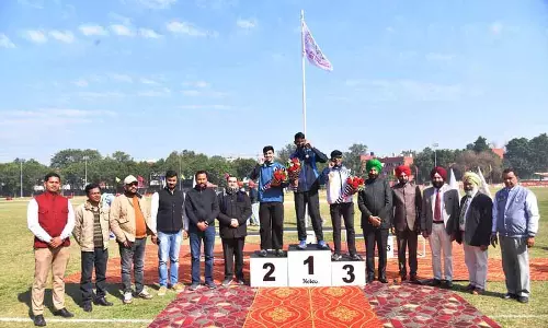 ऑल-इंडिया इंटर-NIT मीट में 600 छात्र-एथलीट टॉप जगहों के लिए मुकाबला कर रहे ऑल-इंडिया इंटर-NIT मीट में 600 छात्र-एथलीट टॉप जगहों के लिए मुकाबला कर रहे