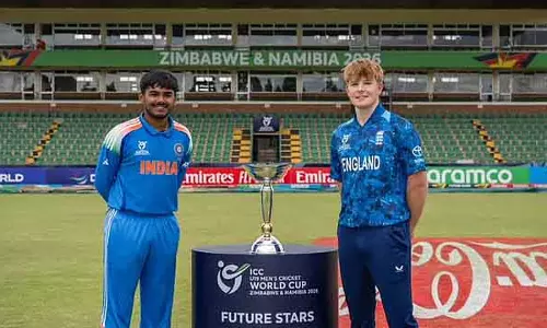U19 वर्ल्ड कप फाइनल: भारत की बैटिंग U19 वर्ल्ड कप फाइनल: भारत की बैटिंग