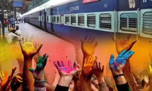Andhra: दक्षिण मध्य रेलवे ने होली के लिए 160 स्पेशल ट्रेनों की घोषणा की Andhra: दक्षिण मध्य रेलवे ने होली के लिए 160 स्पेशल ट्रेनों की घोषणा की