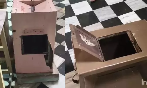 मंदिर में 2 लाख की चोरी, थाने के सामने वारदात मंदिर में 2 लाख की चोरी, थाने के सामने वारदात