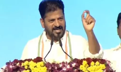 CM रेवंत रेड्डी ने कहा कि BJP अध्यक्ष तेलंगाना में गधे का अंडा तो लाए, लेकिन एक रुपया भी नहीं लाए CM रेवंत रेड्डी ने कहा कि BJP अध्यक्ष तेलंगाना में गधे का अंडा तो लाए, लेकिन एक रुपया भी नहीं लाए
