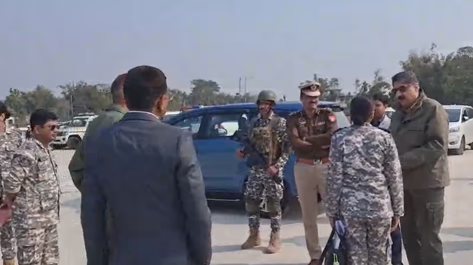 असम के मुख्य सचिव DGP ने PM मोदी के मोरान दौरे से पहले तैयारियों का जायज़ा लिया