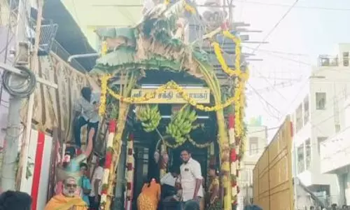 Tirupattur मंदिर में महाकुंभाभिषेकम का आयोजन, श्रद्धालुओं की भीड़ जुटी