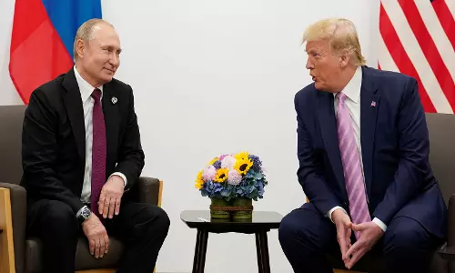Trump ने पुतिन के प्रस्ताव को ठुकरा नई न्यू स्टार्ट संधि की मांग की Trump ने पुतिन के प्रस्ताव को ठुकरा नई न्यू स्टार्ट संधि की मांग की
