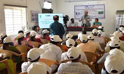 Bhadradri Kothagudem में धान बोने का प्रशिक्षण आयोजित किया गया