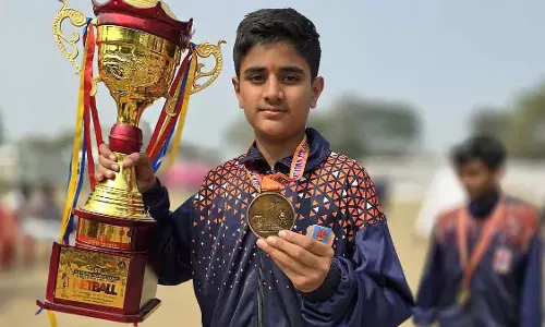 Chhatrapati संभाजीनगर के विरोचन शिंदे ने नेशनल स्कूल नेटबॉल स्पर्धा में स्वर्ण पदक जीता