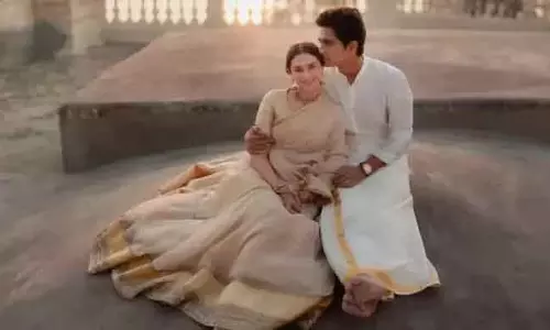 Siddharth की मुस्कान ने अदिति का दिल जीत लिया: महा समुद्रम सेट की याद Siddharth की मुस्कान ने अदिति का दिल जीत लिया: महा समुद्रम सेट की याद