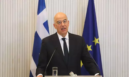 Greek के रक्षा मंत्री निकोस डेंडियास आधिकारिक दौरे पर भारत पहुंचे
