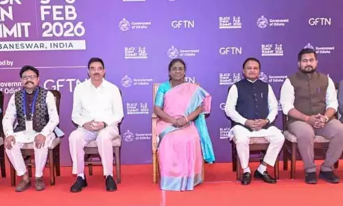 President Murmu ने फिनटेक को लैंगिक न्याय और सामाजिक समावेश से जोड़ने पर जोर दिया President Murmu ने फिनटेक को लैंगिक न्याय और सामाजिक समावेश से जोड़ने पर जोर दिया