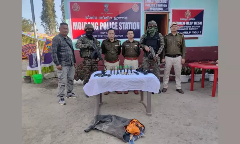 Manipur में सुरक्षा बलों का ऑपरेशन, कैंप और हथियार बरामद