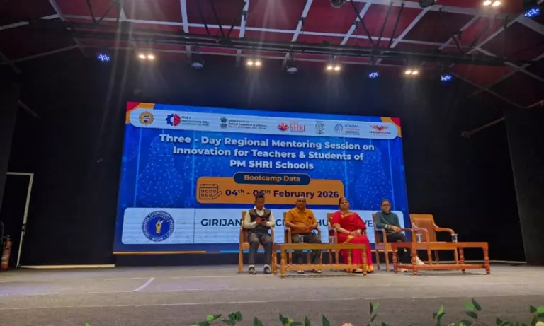 GCU का PM SHRI स्कूलों में इनोवेशन पर रीजनल मेंटरिंग कार्यक्रम
