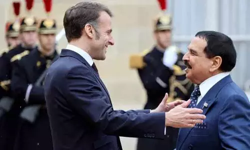 France और बहरीन ने रक्षा सहयोग और रणनीतिक जानकारी साझा करने का समझौता किया France और बहरीन ने रक्षा सहयोग और रणनीतिक जानकारी साझा करने का समझौता किया