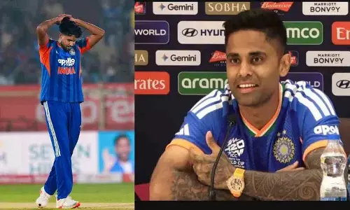 Surya का कहना है कि हर्षित राणा ठीक नहीं है लेकिन उसे बाहर नहीं किया Surya का कहना है कि हर्षित राणा ठीक नहीं है लेकिन उसे बाहर नहीं किया