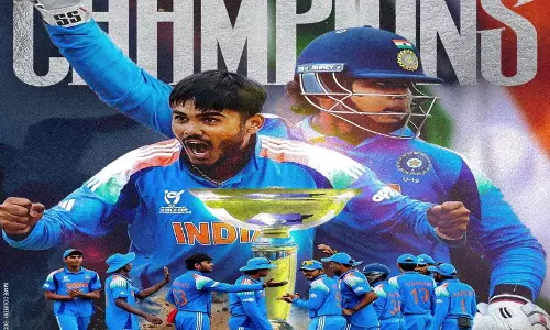 अंडर-19 विश्व कप 2026 में भारत ने छठवीं बार जीता खिताब, बृजमोहन अग्रवाल ने दी बधाई अंडर-19 विश्व कप 2026 में भारत ने छठवीं बार जीता खिताब, बृजमोहन अग्रवाल ने दी बधाई