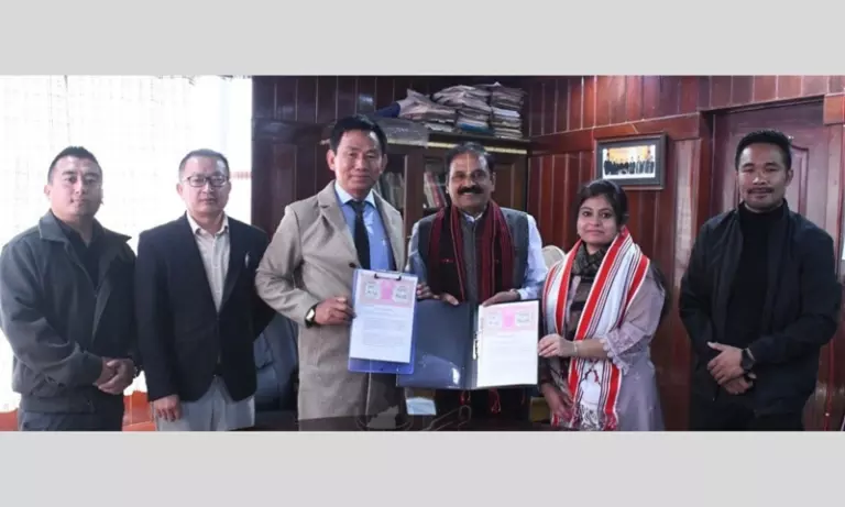 Nagaland ने एक्सपोर्ट बढ़ाने के लिए IIFT कोलकाता से MoU किया Nagaland ने एक्सपोर्ट बढ़ाने के लिए IIFT कोलकाता से MoU किया
