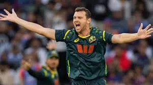 Australian तेज गेंदबाज जोश हेजलवुड T20 वर्ल्ड कप से बाहर हो गए Australian तेज गेंदबाज जोश हेजलवुड T20 वर्ल्ड कप से बाहर हो गए